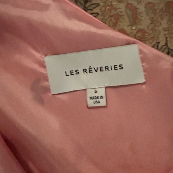 Les Rêveries Floral Print Mini Dress XS - Picture 4 of 5